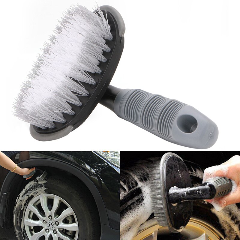 ڵ ڵ    Ÿ̾  ũ ũ Ŭ 귯 Ŭ ű/Vehicle Car Wheel Hub Rim Tyre Bend Shank Scrubbing Cleaning Brush Cleaner New